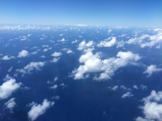 Fototapeta na wymiar Flying to Kauai Hawaii