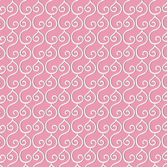 a pattern of swirls in white