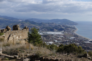 Fototapeta premium Ancient city of Syedra in Alanya province of Turkey
