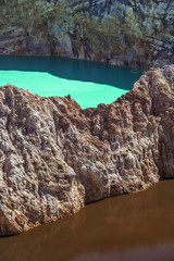 Colorful Kelimutu crater lakes