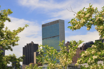 Obraz premium UN Building, New York City