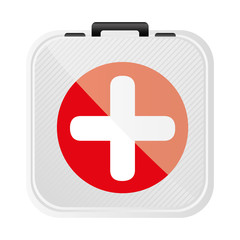 Obraz premium symbol first aid kit icon, vector illustration design