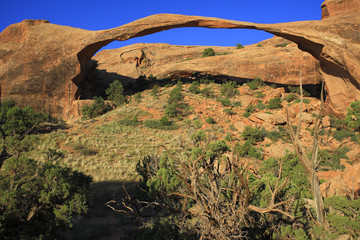 Landscape Arch / Arches National Park / Utah /USA