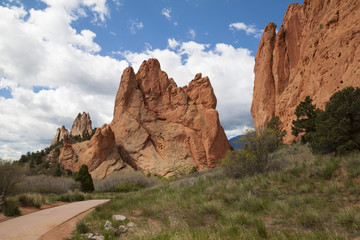 Fototapeta premium Gateway Rocks Colorado Springs Garden of the Gods