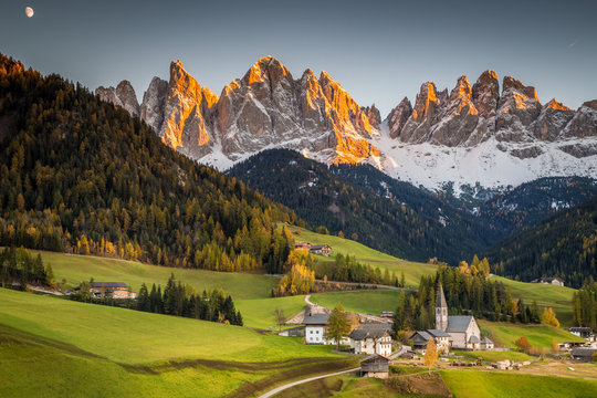 Val di Funes, Trentino Alto Adige, Italy