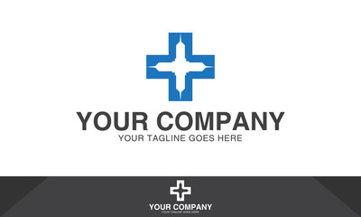 Medical logo, logo template