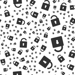 lock seamless pattern