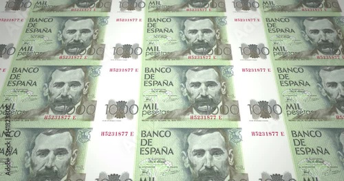 Banknotes Of One Thousand Spanish Pesetas Spain Cash Money Loop Banknotes Of One Thousand Spanish Pesetas Spain Cash Money Loop Stock Footage And Royalty Free Videos On Fotolia Vid 141823806