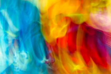 Colorful abstract light vivid color blurred background. Vintage tone.