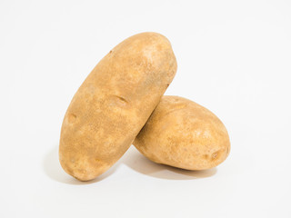 fresh yellow potatoes