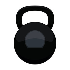 kettlebell weight gym fitness vector illustration eps 10