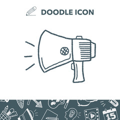 Doodle Megaphone