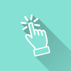 Fototapeta premium Touch - vector icon.