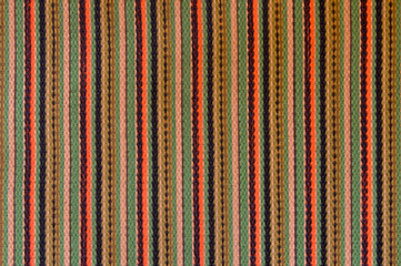 Texture carpeting multi-colored, fabric.