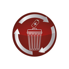 Green energy battery icon vector illustration graphic design