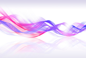 Lines shiny colorful mosaic