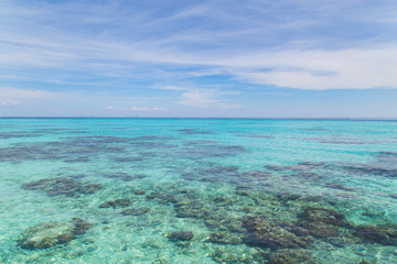Rok island seascape at Krabi, Thailand.