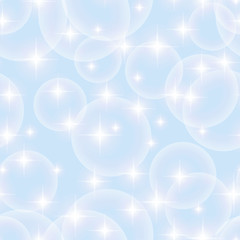 blue dots seamless background pattern Vector Illustration, Graphic Design Useful For Your Design. Bright Blue Abstract bubbles kids background