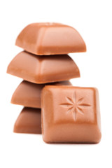 slices chocolate