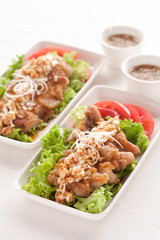 Yu Lin Chi(Chinese-style Fried Chicken with special sauce)