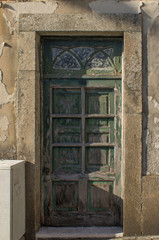 vintage door in Porto