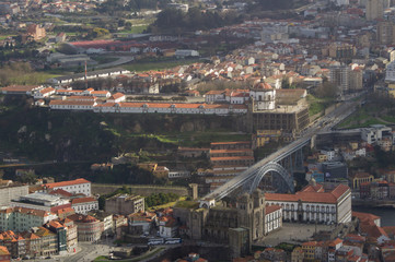 aerial view of the monastry of Porto