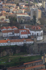 aerial view of Porto's monastry