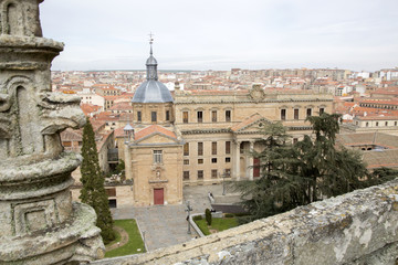 Naklejka premium view of Salamanca, Spain