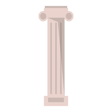 pilaster column decoration image vector illustration eps 10