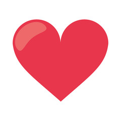 love heart romantic symbol vector illustration eps 10