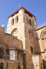 Fototapeta na wymiar Church of the Holy Sepulchre - Jerusalem - Israel