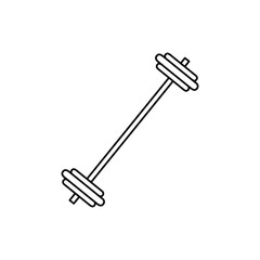 Gym weights equipment icon vector illustration graphic design