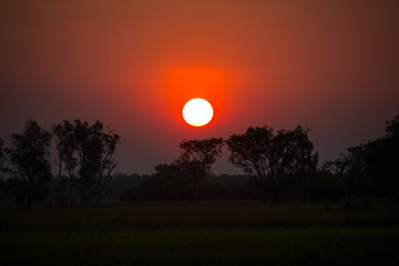 Obraz premium Sunset in Australia