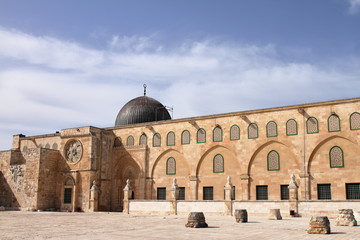 Fototapeta na wymiar Al-Aqsa Mosque - Jerusalem - Israel