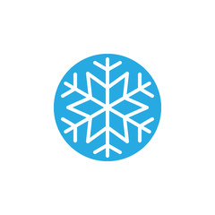 Snowflake, freeze icon vector, filled flat sign, solid colorful pictogram isolated on white. Snow symbol, logo illustration. Pixel perfect