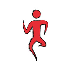 Gym and fitness lifestyle icon vector illustration graphic design