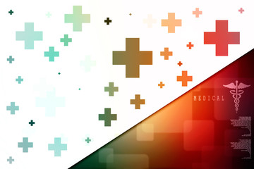 2D medical structure background