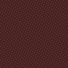 Seamless geometric brown and golden pattern. Modern ornament with dotted elements