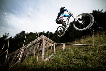 Mountain bike descente