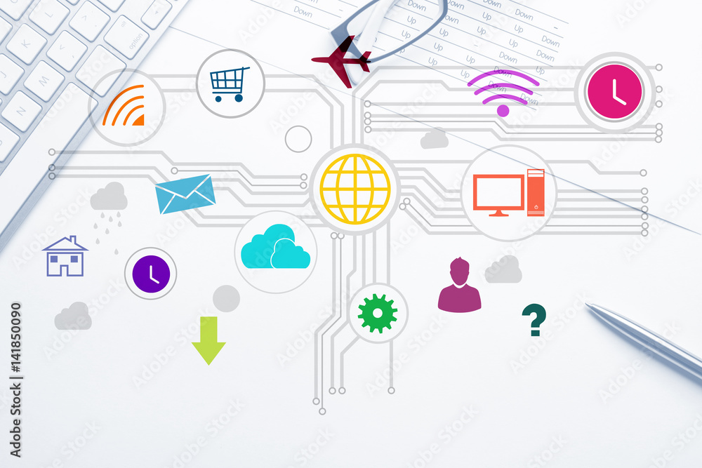 Poster interface design for mobile and web application