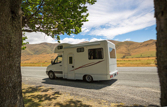 Traveling by motorhome, New Zealand

