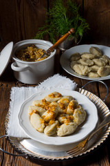 silesian gray potato dumplings