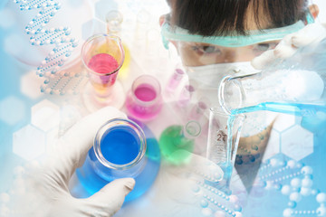 医療・研究イメージ　遺伝子検査