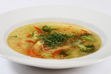 sandwich, soup