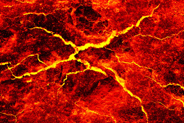 The surface of the lava. Background.