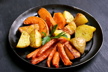 Fried vegetables