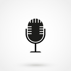 Microphone vector icon