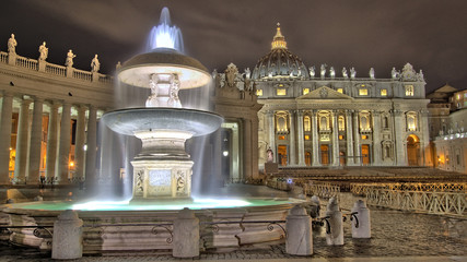 Postcards from Saint Peter's square