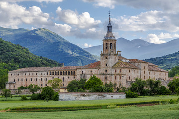 Monastery of Yuso, San Millan de la Cogolla - obrazy, fototapety, plakaty