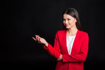 Young attractive businesswoman